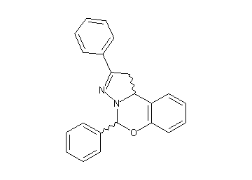 2,5-diphenyl-1,10b-dihydropyrazolo[1,5-c][1,3]benzoxazine - Click Image to Close