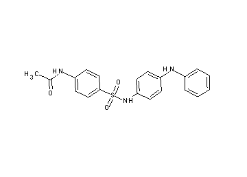 N-(4-{[(4-anilinophenyl)amino]sulfonyl}phenyl)acetamide - Click Image to Close