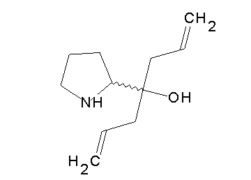 4-(2-pyrrolidinyl)-1,6-heptadien-4-ol - Click Image to Close