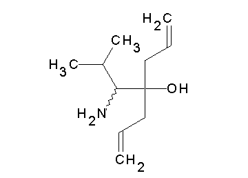 4-(1-amino-2-methylpropyl)-1,6-heptadien-4-ol - Click Image to Close
