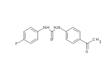 N-(4-acetylphenyl)-N'-(4-fluorophenyl)thiourea - Click Image to Close