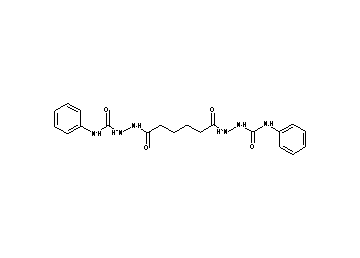 2,2'-(1,6-dioxo-1,6-hexanediyl)bis(N-phenylhydrazinecarboxamide)