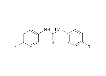 N-(4-fluorophenyl)-N'-(4-iodophenyl)thiourea
