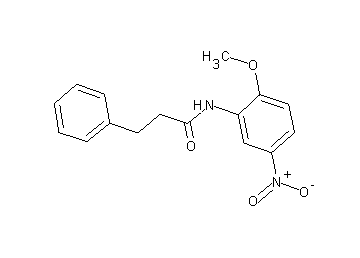 N-(2-methoxy-5-nitrophenyl)-3-phenylpropanamide - Click Image to Close