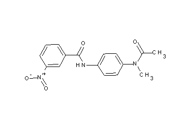 N-{4-[acetyl(methyl)amino]phenyl}-3-nitrobenzamide - Click Image to Close