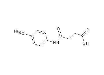 4-[(4-cyanophenyl)amino]-4-oxobutanoic acid