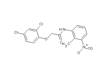 2-(2,4-dichlorophenoxy)-N-(2-methyl-3-nitrophenyl)acetamide - Click Image to Close