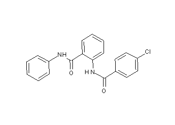 2-[(4-chlorobenzoyl)amino]-N-phenylbenzamide - Click Image to Close