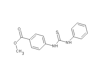 methyl 4-[(anilinocarbonothioyl)amino]benzoate - Click Image to Close