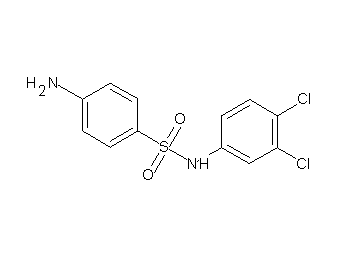 4-amino-N-(3,4-dichlorophenyl)benzenesulfonamide - Click Image to Close