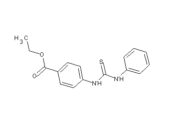ethyl 4-[(anilinocarbonothioyl)amino]benzoate - Click Image to Close