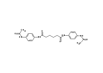 N,N'-bis[4-(acetylamino)phenyl]hexanediamide - Click Image to Close