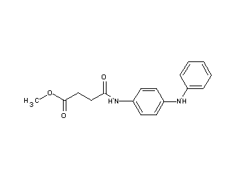 methyl 4-[(4-anilinophenyl)amino]-4-oxobutanoate