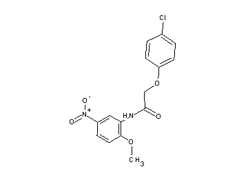 2-(4-chlorophenoxy)-N-(2-methoxy-5-nitrophenyl)acetamide - Click Image to Close