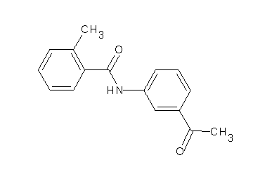 N-(3-acetylphenyl)-2-methylbenzamide - Click Image to Close