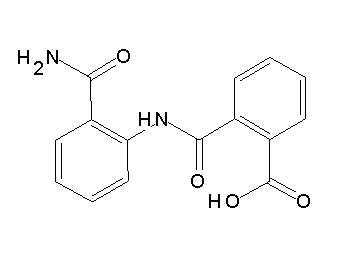 2-({[2-(aminocarbonyl)phenyl]amino}carbonyl)benzoic acid - Click Image to Close