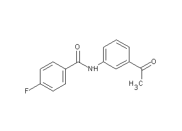 N-(3-acetylphenyl)-4-fluorobenzamide - Click Image to Close