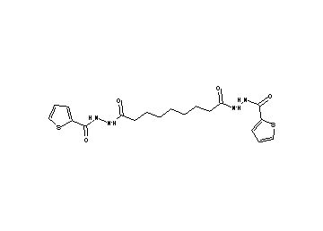 N'1,N'9-bis(2-thienylcarbonyl)nonanedihydrazide - Click Image to Close