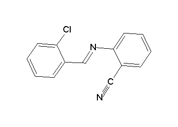 2-[(2-chlorobenzylidene)amino]benzonitrile - Click Image to Close