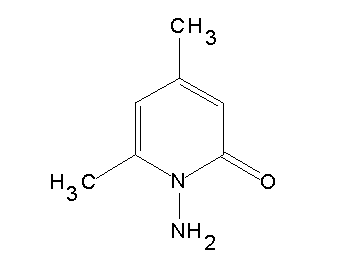 1-amino-4,6-dimethyl-2(1H)-pyridinone