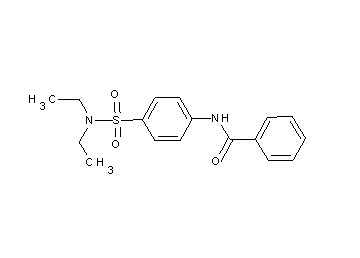 N-{4-[(diethylamino)sulfonyl]phenyl}benzamide - Click Image to Close