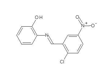 2-[(2-chloro-5-nitrobenzylidene)amino]phenol - Click Image to Close