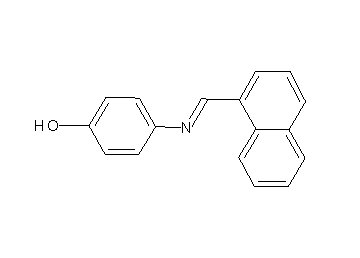 4-[(1-naphthylmethylene)amino]phenol - Click Image to Close
