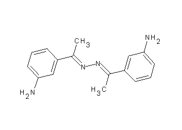 (3-{N-[1-(3-aminophenyl)ethylidene]ethanehydrazonoyl}phenyl)amine - Click Image to Close