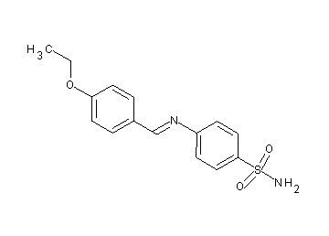 4-[(4-ethoxybenzylidene)amino]benzenesulfonamide - Click Image to Close