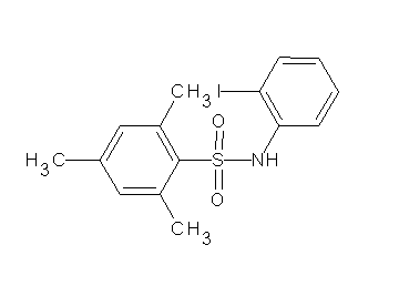 N-(2-iodophenyl)-2,4,6-trimethylbenzenesulfonamide - Click Image to Close