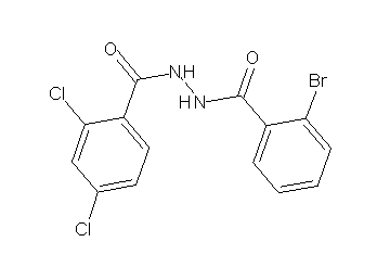 N'-(2-bromobenzoyl)-2,4-dichlorobenzohydrazide - Click Image to Close