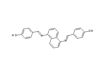 4,4'-[1,5-naphthalenediylbis(nitrilomethylylidene)]diphenol - Click Image to Close