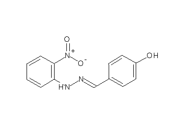 4-[2-(2-nitrophenyl)carbonohydrazonoyl]phenol - Click Image to Close
