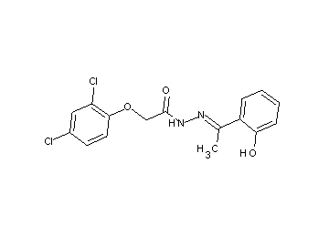 2-(2,4-dichlorophenoxy)-N'-[1-(2-hydroxyphenyl)ethylidene]acetohydrazide - Click Image to Close