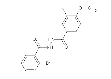 N'-(2-bromobenzoyl)-3-iodo-4-methoxybenzohydrazide - Click Image to Close