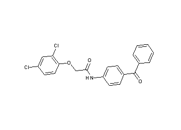N-(4-benzoylphenyl)-2-(2,4-dichlorophenoxy)acetamide - Click Image to Close