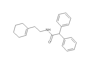 N-[2-(1-cyclohexen-1-yl)ethyl]-2,2-diphenylacetamide - Click Image to Close