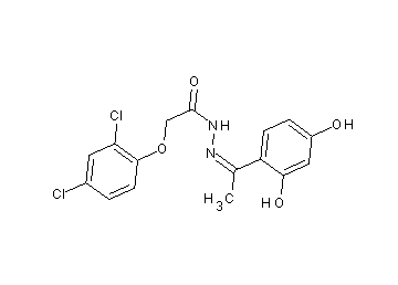 2-(2,4-dichlorophenoxy)-N'-[1-(2,4-dihydroxyphenyl)ethylidene]acetohydrazide - Click Image to Close