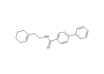 N-[2-(1-cyclohexen-1-yl)ethyl]-4-biphenylcarboxamide - Click Image to Close