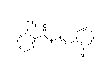 N'-(2-chlorobenzylidene)-2-methylbenzohydrazide - Click Image to Close