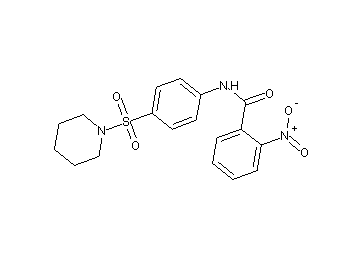 2-nitro-N-[4-(1-piperidinylsulfonyl)phenyl]benzamide - Click Image to Close
