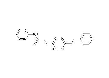 4-oxo-N-phenyl-4-[2-(3-phenylpropanoyl)hydrazino]butanamide - Click Image to Close