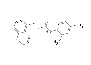 N-(2,4-dimethylphenyl)-3-(1-naphthyl)acrylamide