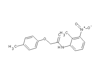 N-(2-methyl-3-nitrophenyl)-2-(4-methylphenoxy)acetamide - Click Image to Close