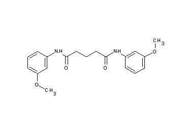 N,N'-bis(3-methoxyphenyl)pentanediamide - Click Image to Close