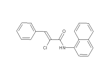 2-chloro-N-1-naphthyl-3-phenylacrylamide - Click Image to Close