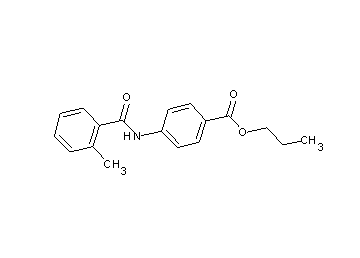 propyl 4-[(2-methylbenzoyl)amino]benzoate - Click Image to Close