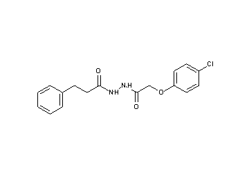 N'-[(4-chlorophenoxy)acetyl]-3-phenylpropanohydrazide - Click Image to Close