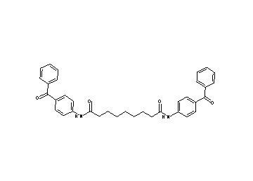 N,N'-bis(4-benzoylphenyl)nonanediamide - Click Image to Close