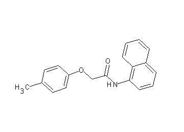 2-(4-methylphenoxy)-N-1-naphthylacetamide